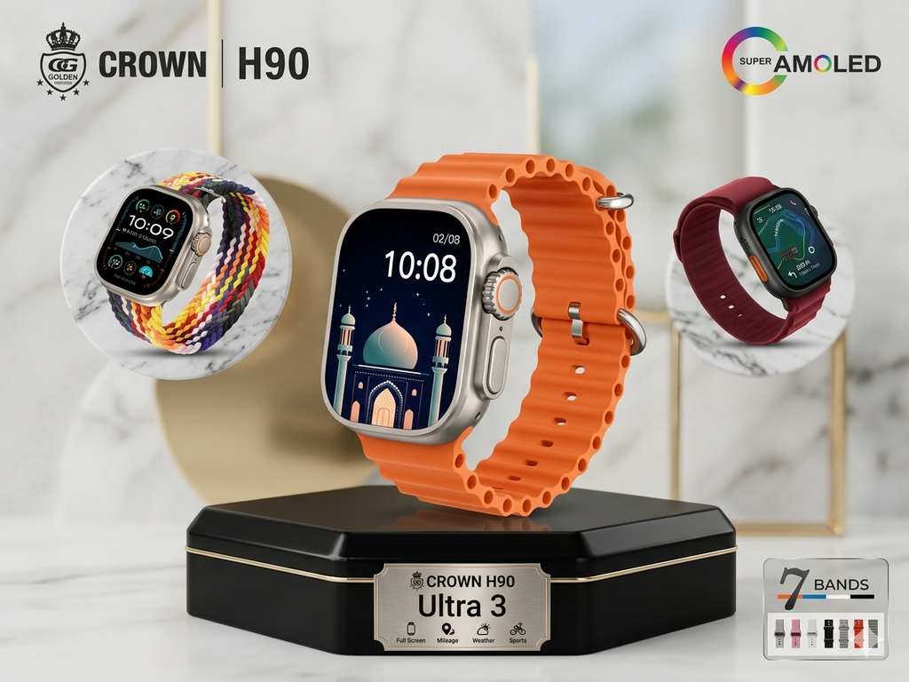Crown Ultra 3 Smartwatch (Maixinn Max 1150 / Crown H90 Series)