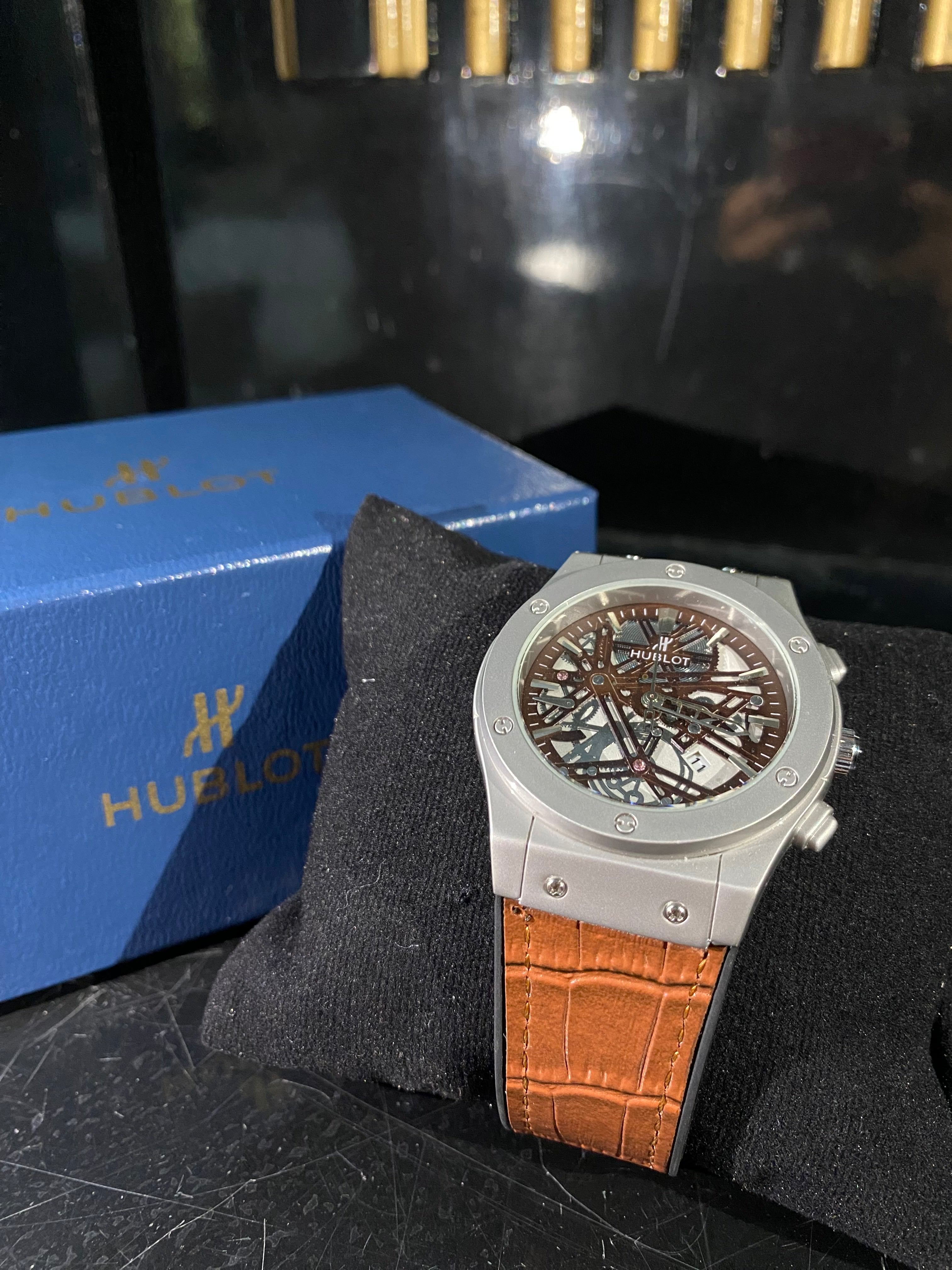 Hublot Classic Fusion Skeleton – Titanium Brown Edition