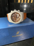 Hublot Classic Fusion Skeleton – Titanium Brown Edition