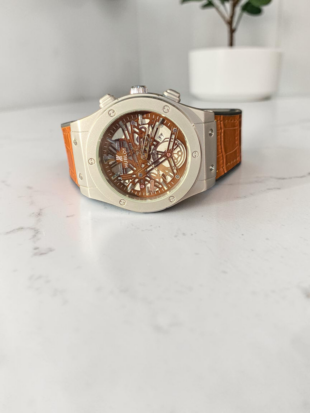 Hublot Classic Fusion Skeleton – Titanium Brown Edition