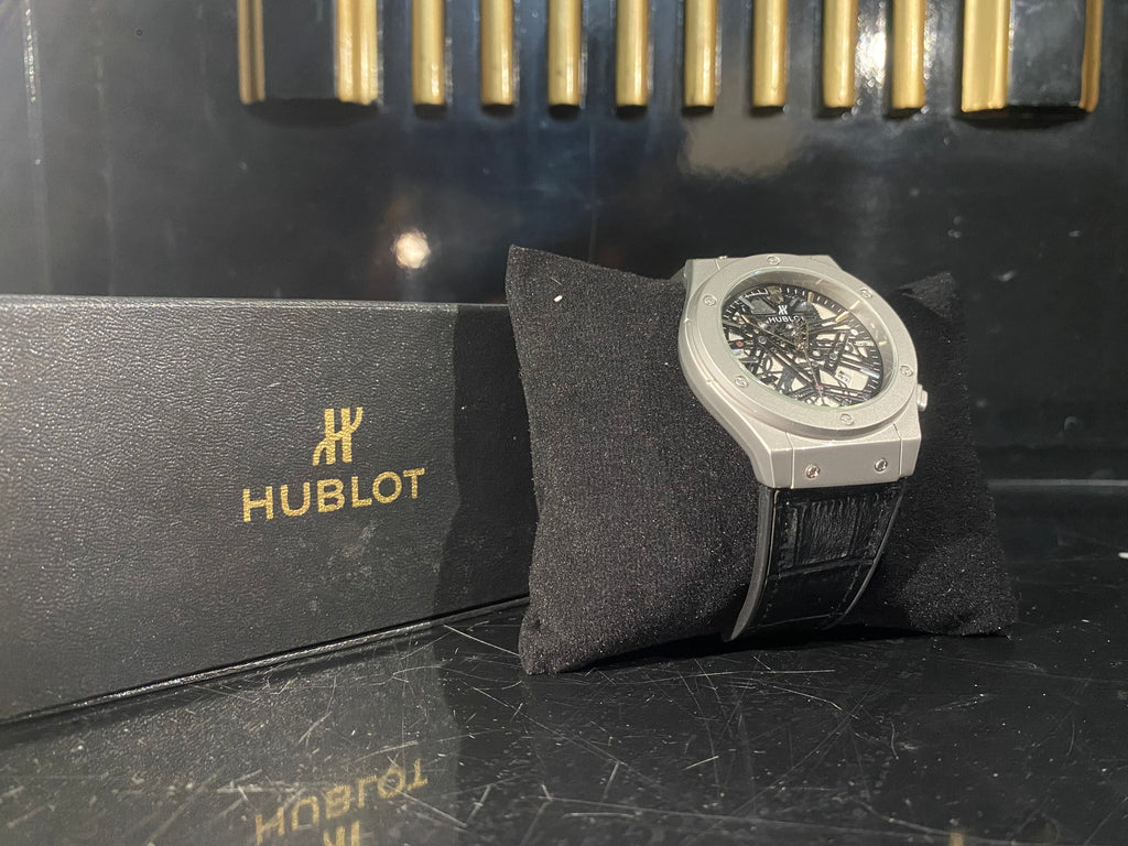 Hublot Classic Fusion Skeleton – Stealth Black Edition