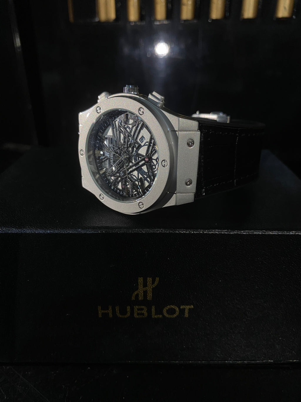 Hublot Classic Fusion Skeleton – Stealth Black Edition