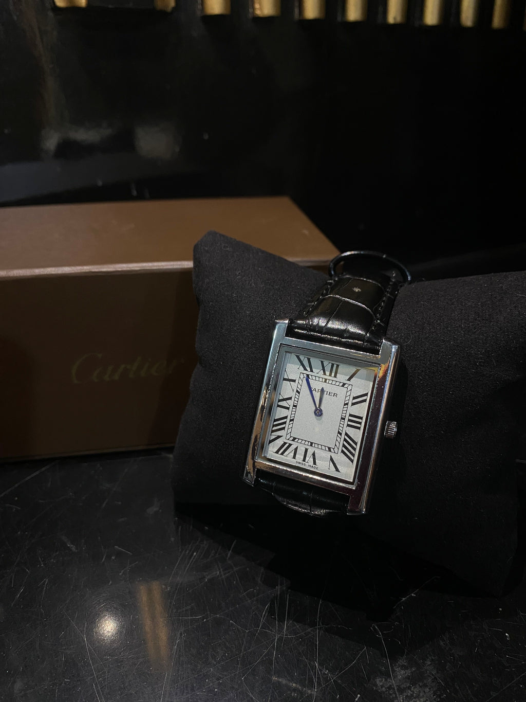 Cartier Tank Solo Classic – White Roman Dial