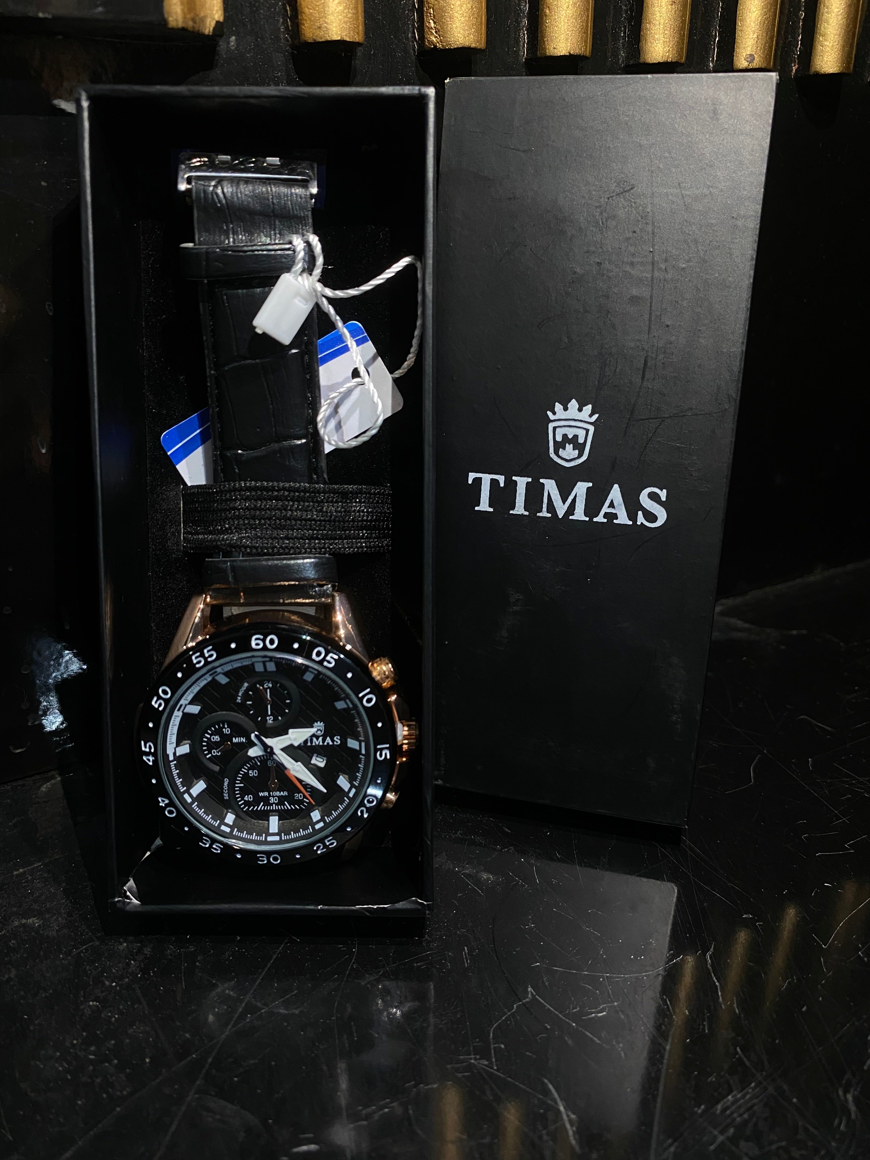 TIMAS Shadow Sport Chronograph – Black Edition