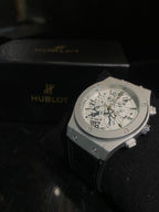 Hublot Classic Fusion Aero-Skeleton Chronograph – Silver Edition