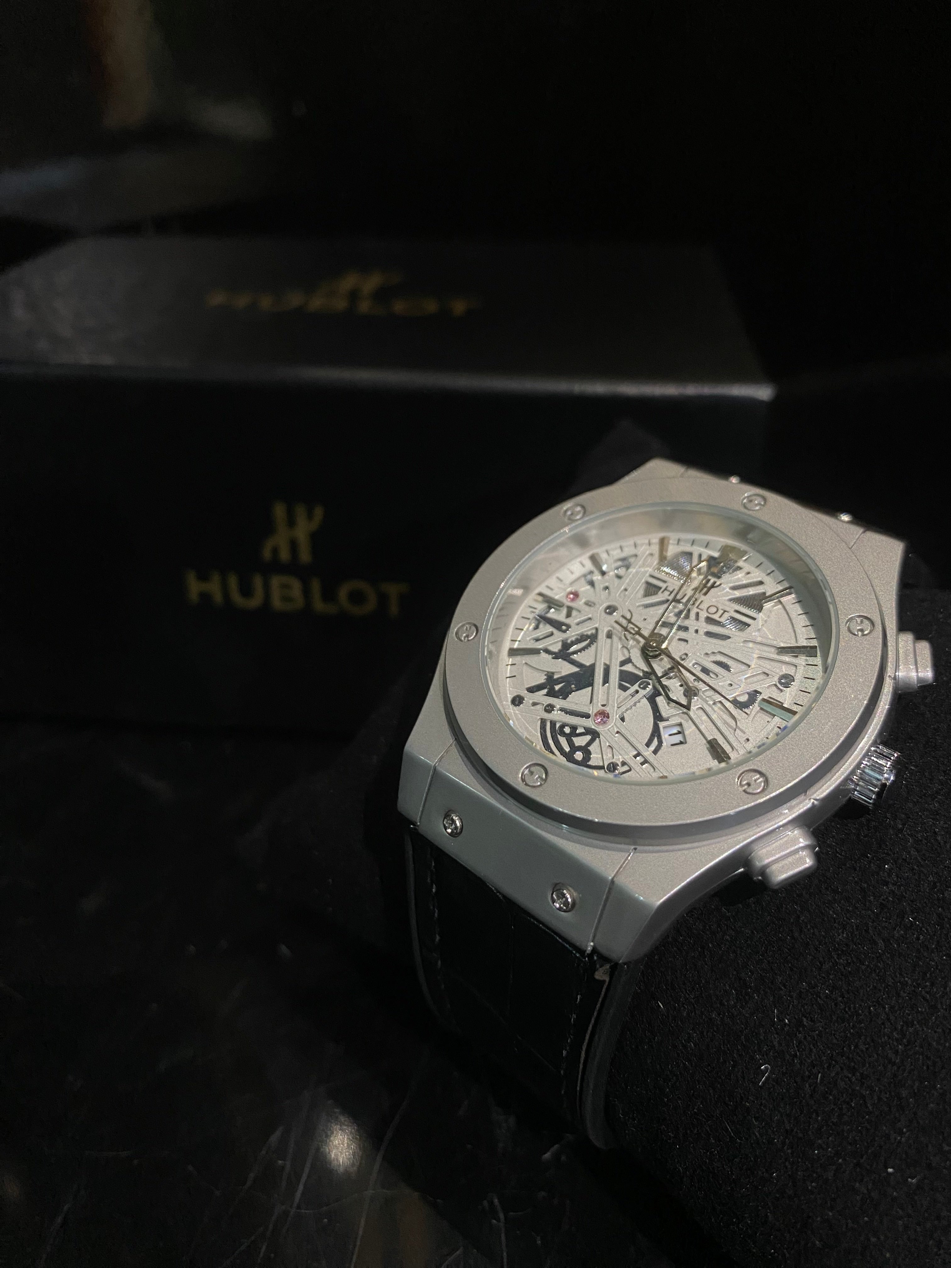 Hublot Classic Fusion Aero-Skeleton Chronograph – Silver Edition