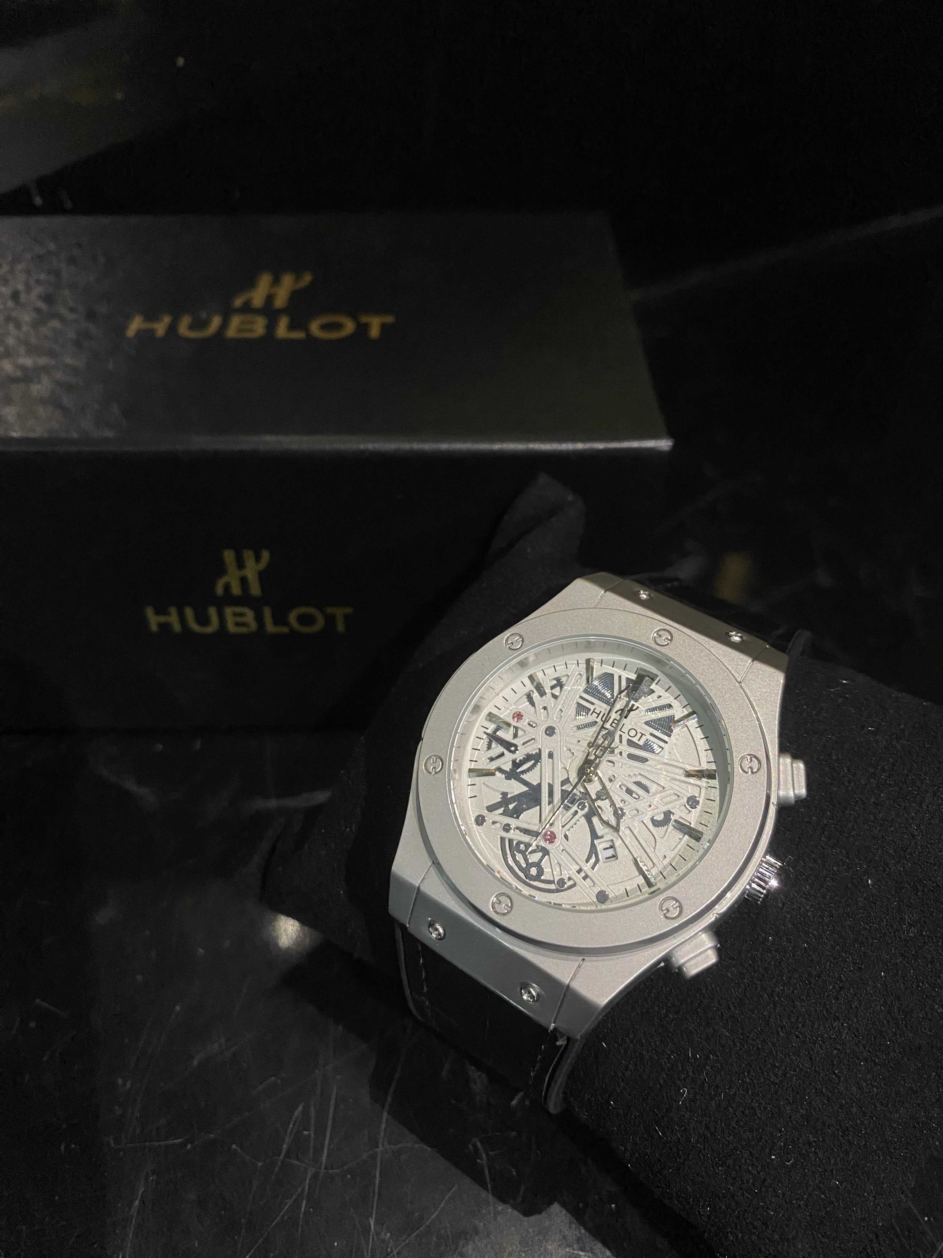 Hublot Classic Fusion Aero-Skeleton Chronograph – Silver Edition