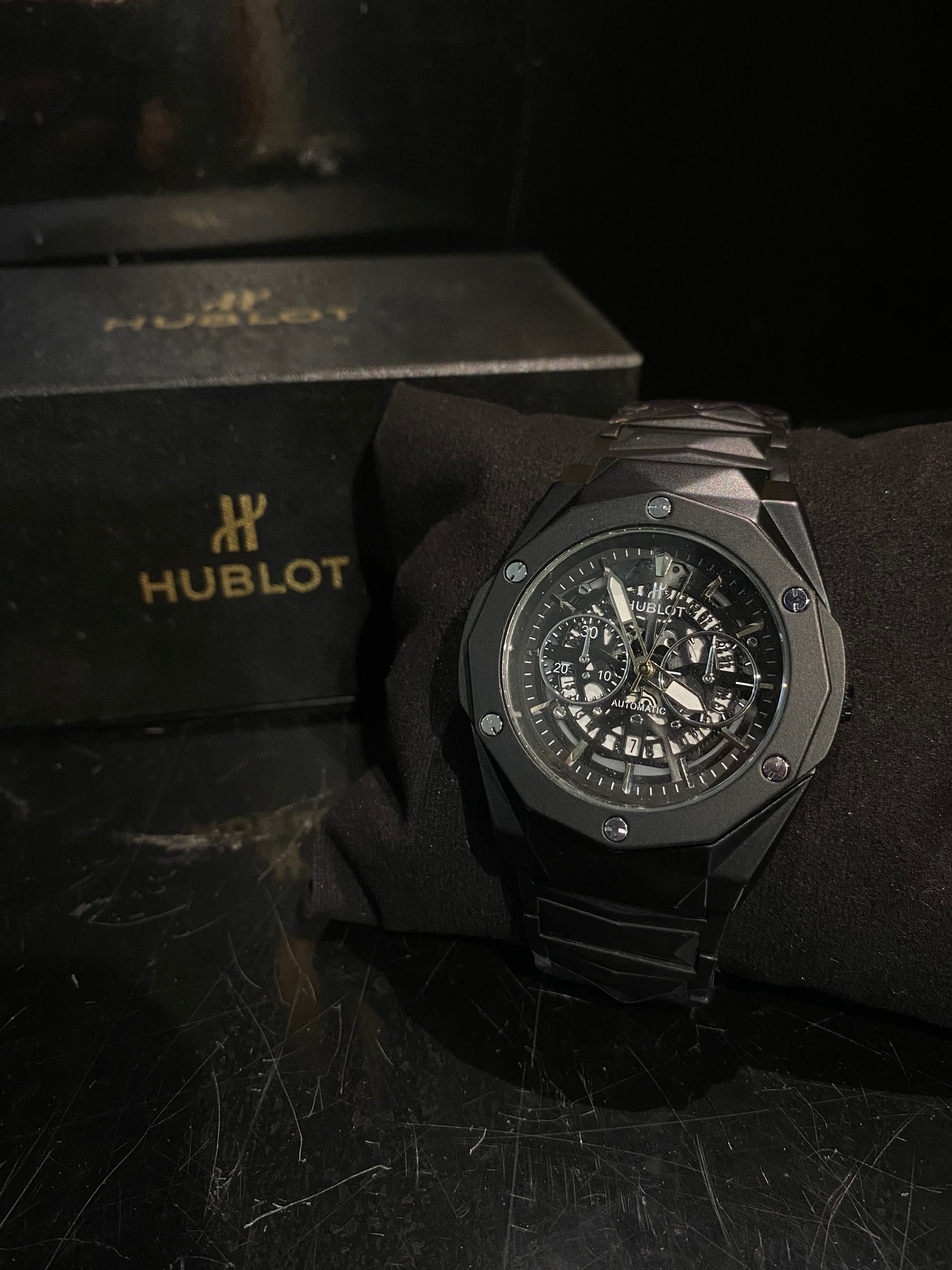 Hublot Spirit Fusion Skeleton Chronograph Black Edition