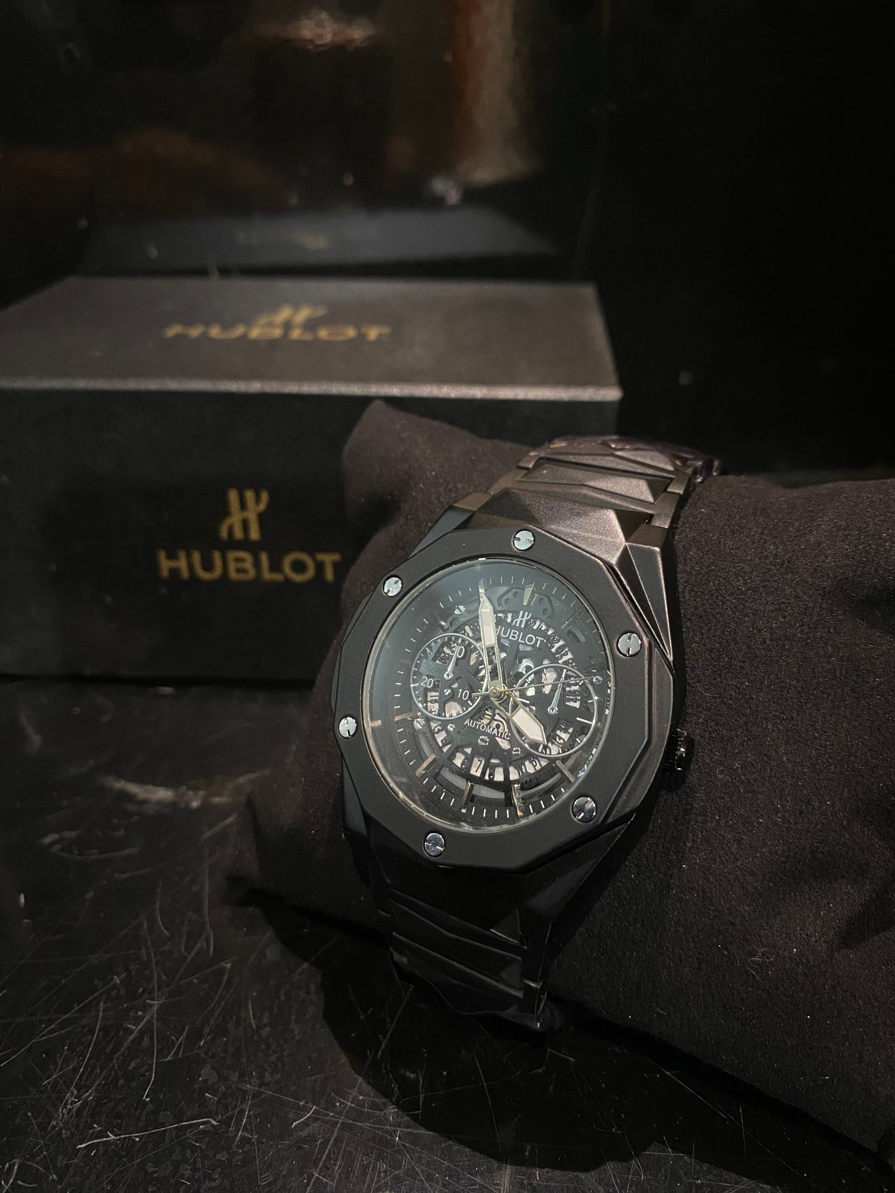 Hublot Spirit Fusion Skeleton Chronograph Black Edition