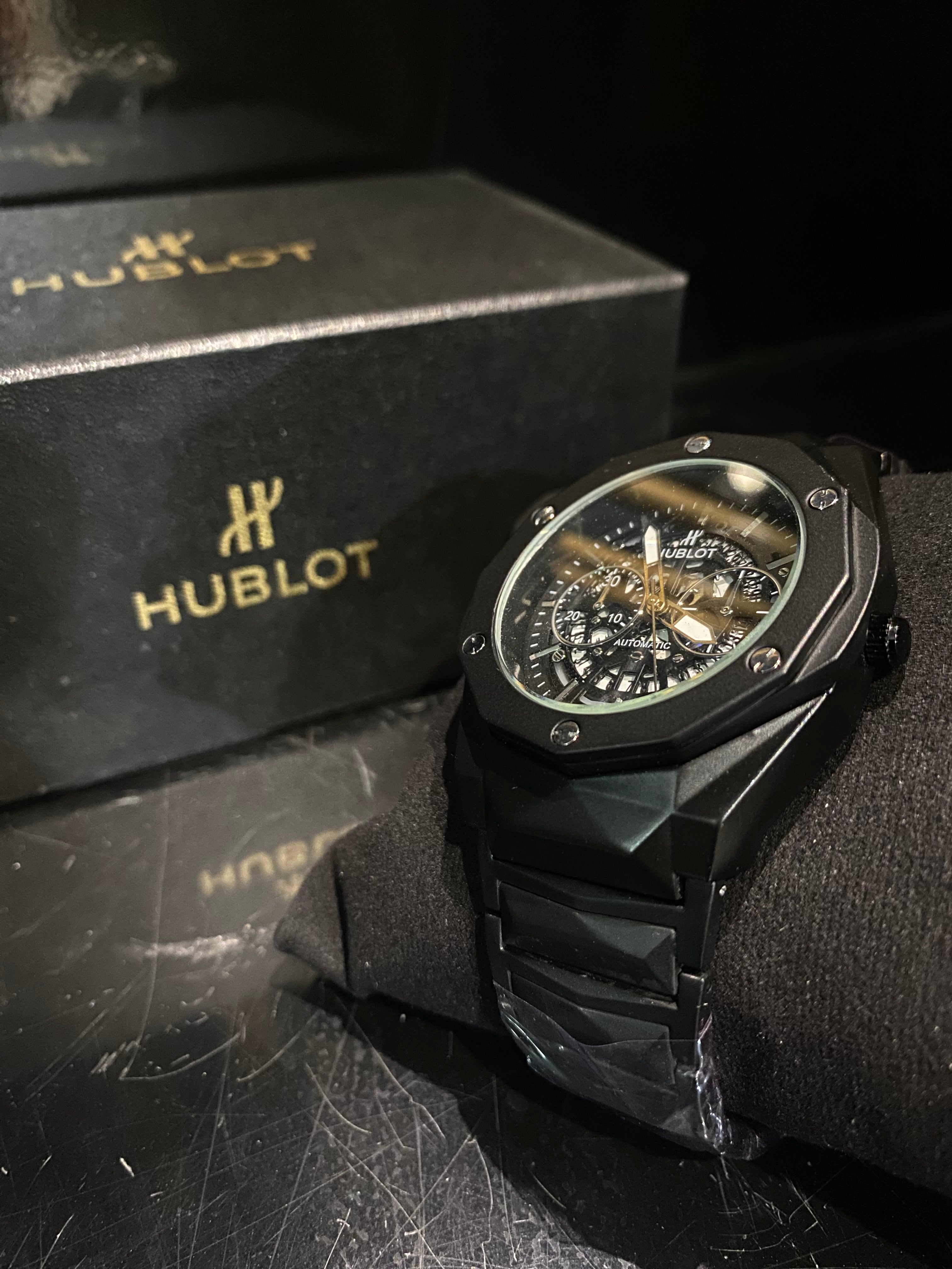 Hublot Spirit Fusion Skeleton Chronograph Black Edition