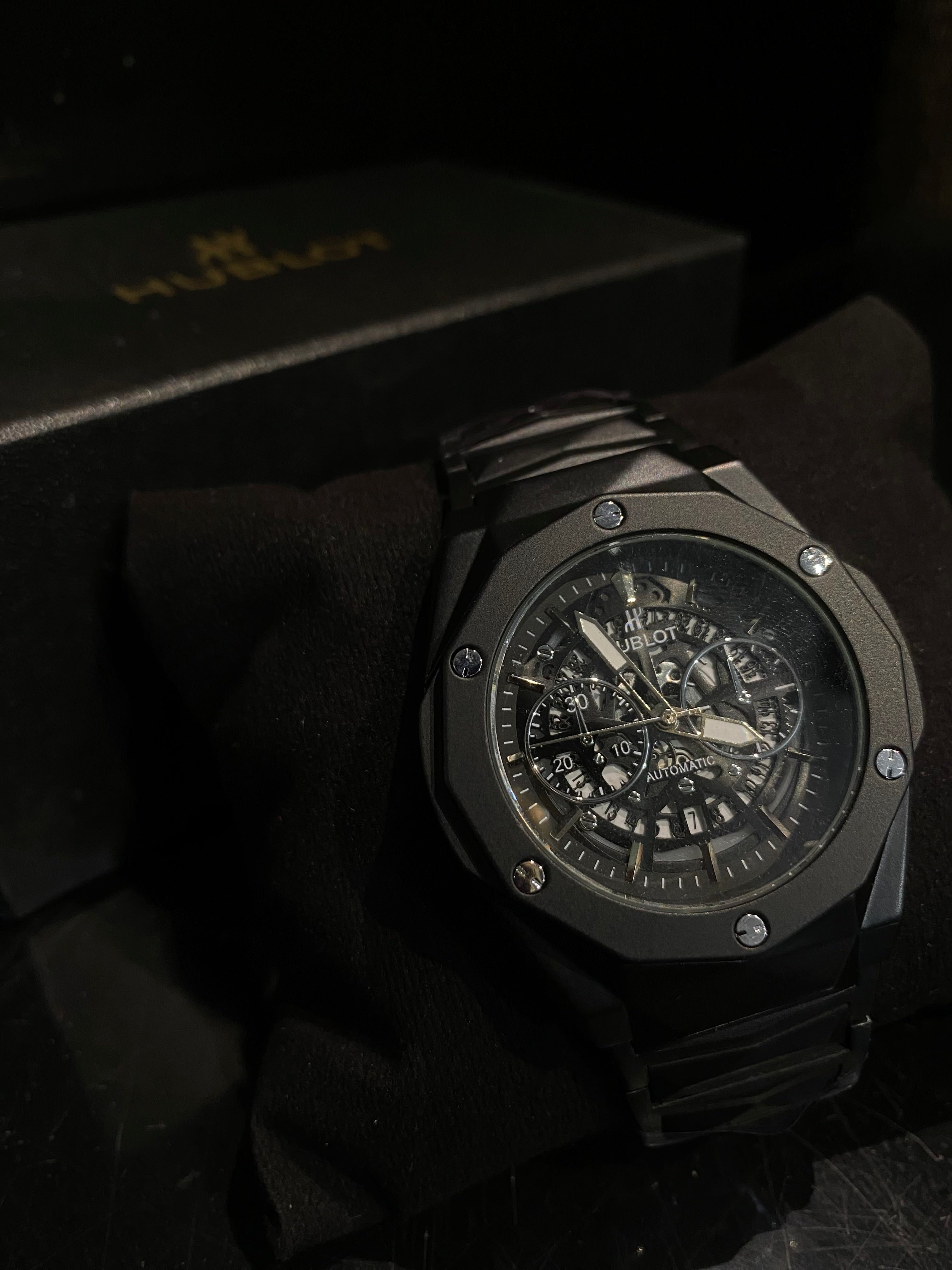 Hublot Spirit Fusion Skeleton Chronograph Black Edition
