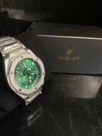 Hublot Classic Fusion Aero-Skeleton Chronograph – Emerald Edition