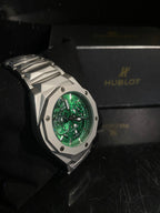 Hublot Classic Fusion Aero-Skeleton Chronograph – Emerald Edition
