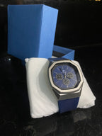 AM Galaxy Terra Octagon Chronograph – Royal Blue Edition