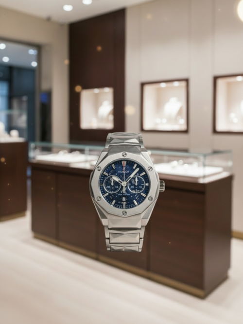 Hublot Classic Fusion Aero-Skeleton Chronograph – Blue Edition