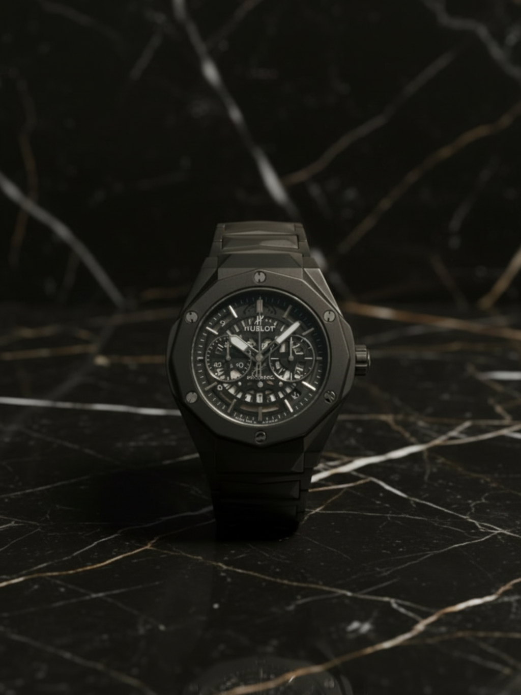 Hublot Spirit Fusion Skeleton Chronograph Black Edition