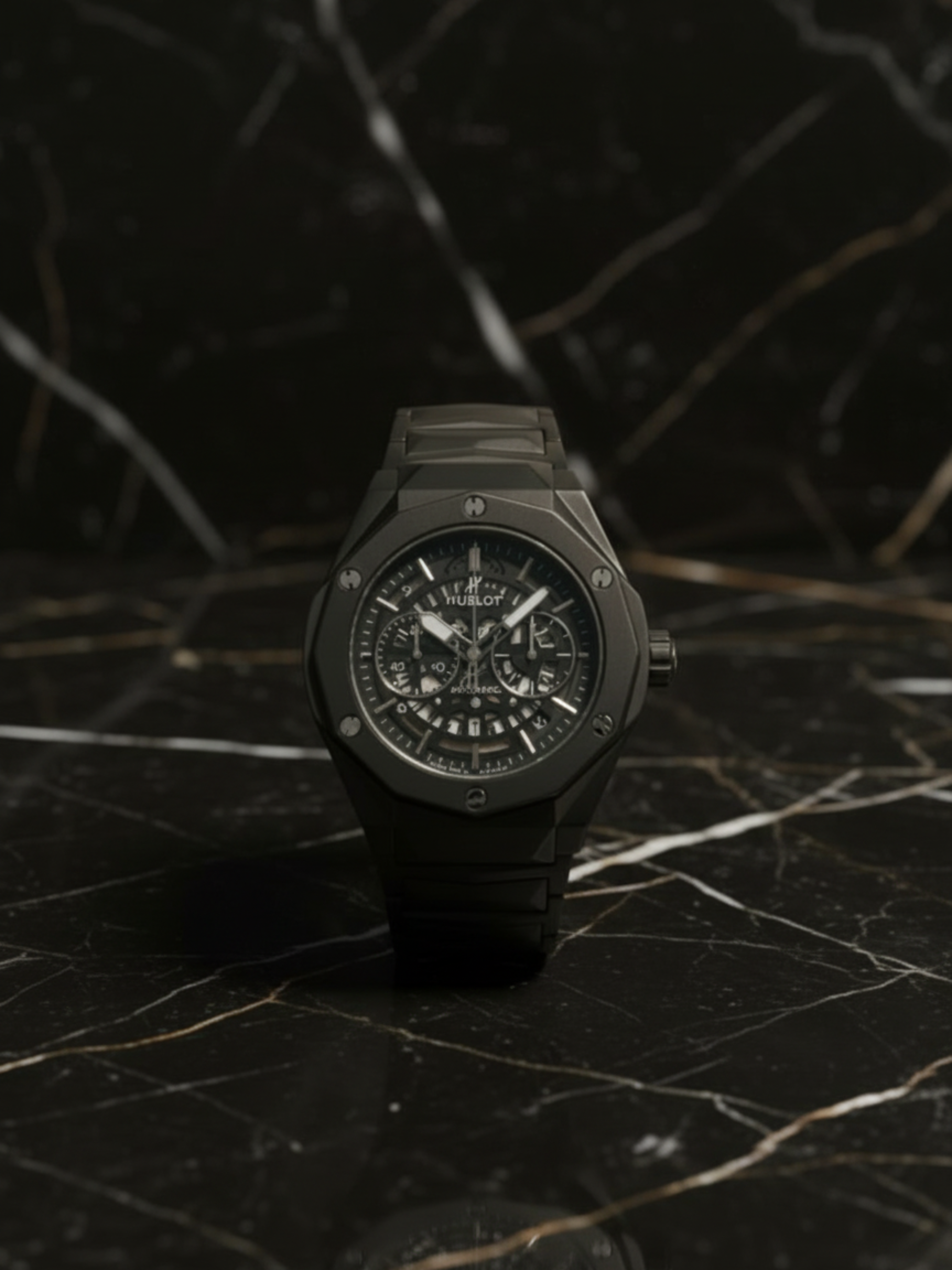 Hublot Spirit Fusion Skeleton Chronograph Black Edition
