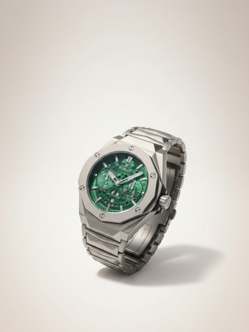 Hublot Classic Fusion Aero-Skeleton Chronograph – Emerald Edition