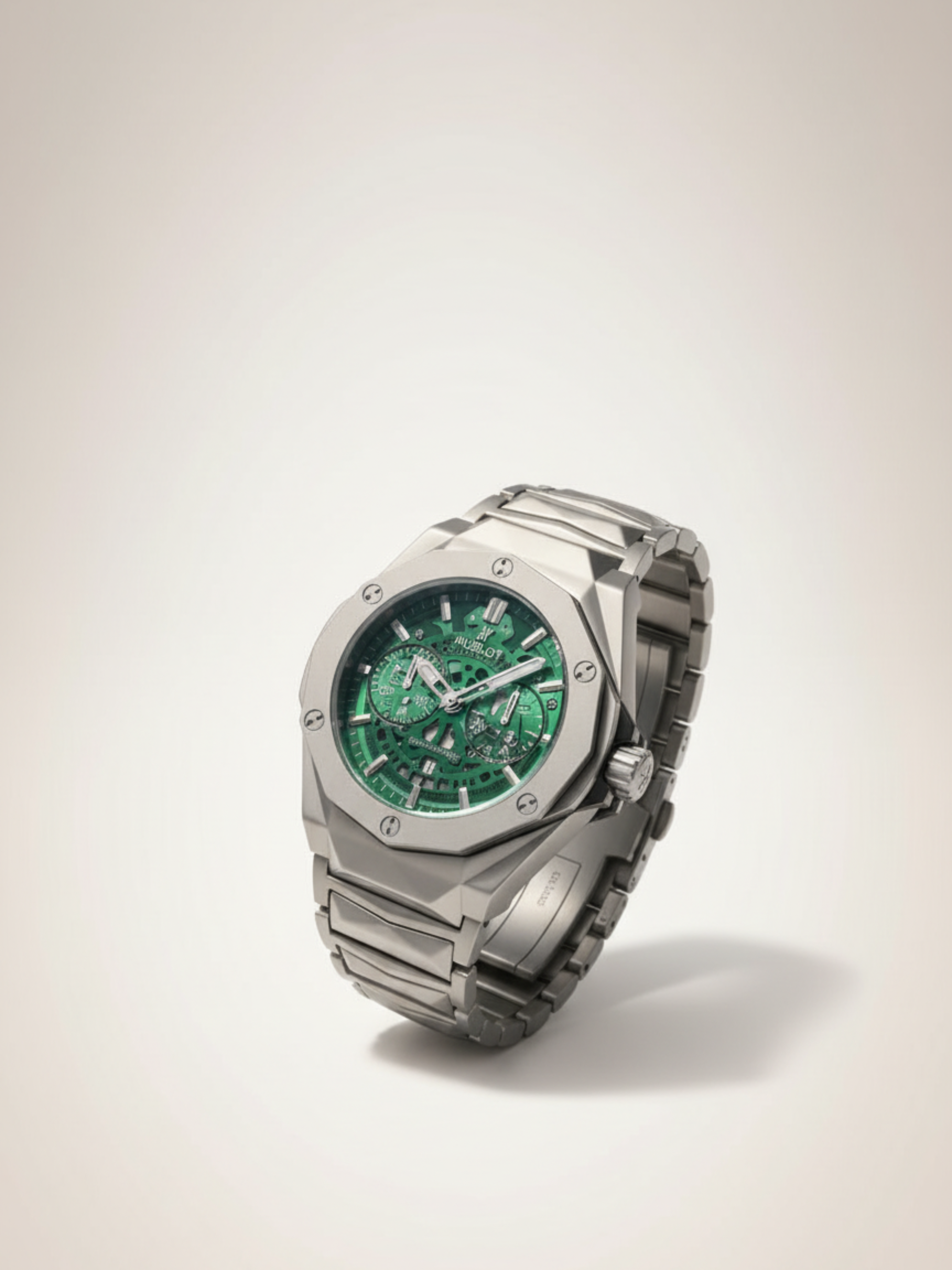Hublot Classic Fusion Aero-Skeleton Chronograph – Emerald Edition