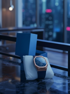 AM Galaxy Terra Octagon Chronograph – Royal Blue Edition