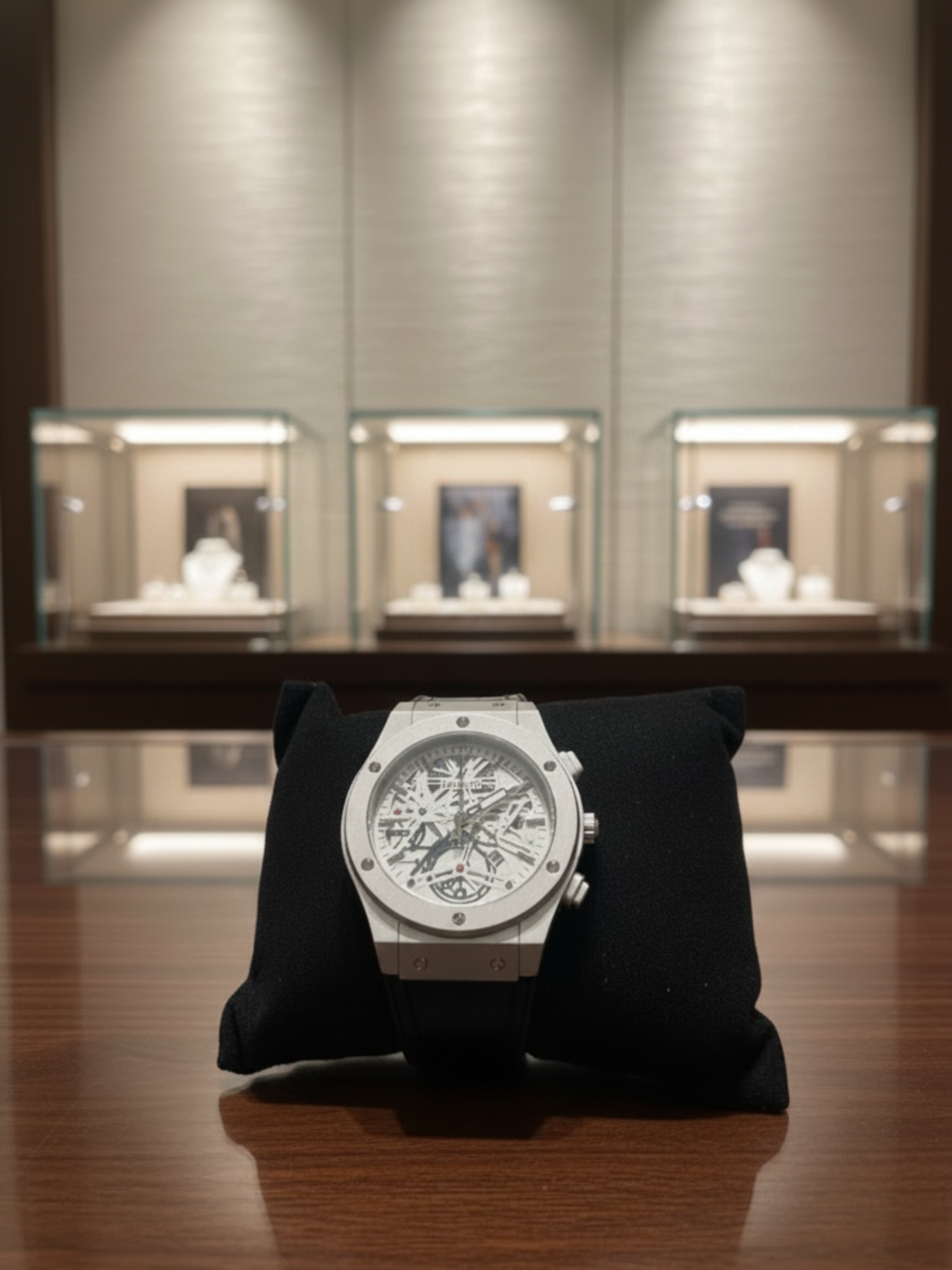 Hublot Classic Fusion Aero-Skeleton Chronograph – Silver Edition