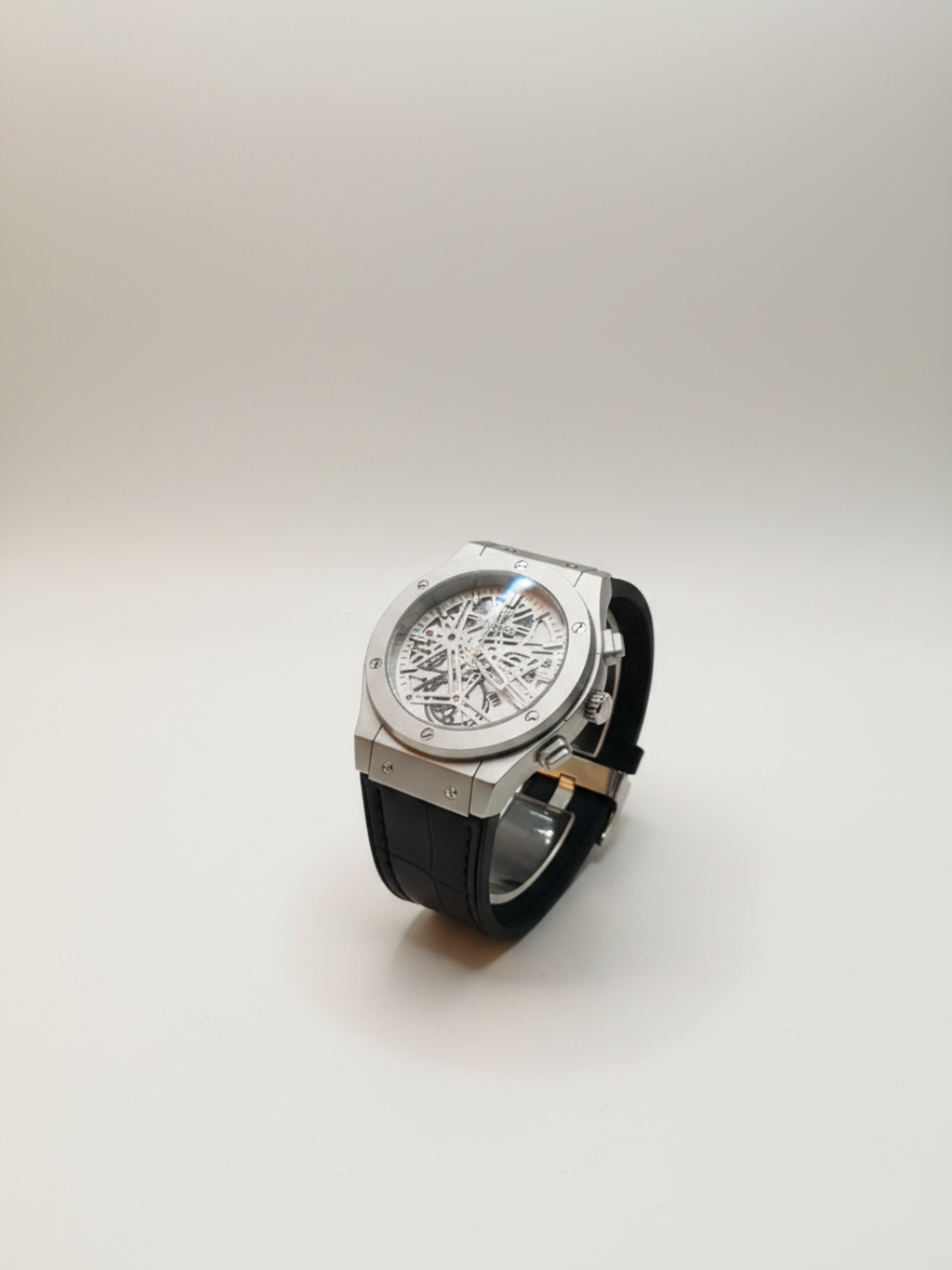 Hublot Classic Fusion Aero-Skeleton Chronograph – Silver Edition